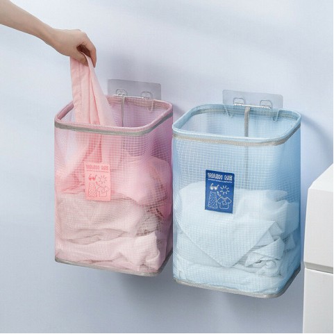 Foldable Wall Mounted Laundry Basket