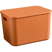 Twilight Orange Storage Box with Lids