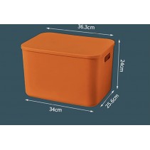 Twilight Orange Storage Box with Lids