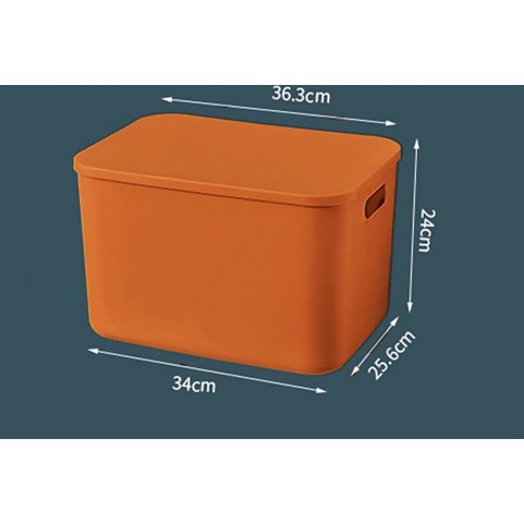 Twilight Orange Storage Box with Lids