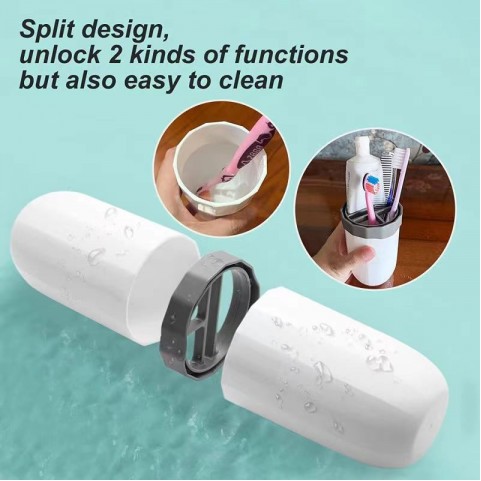  Portable Toothbrush Cup