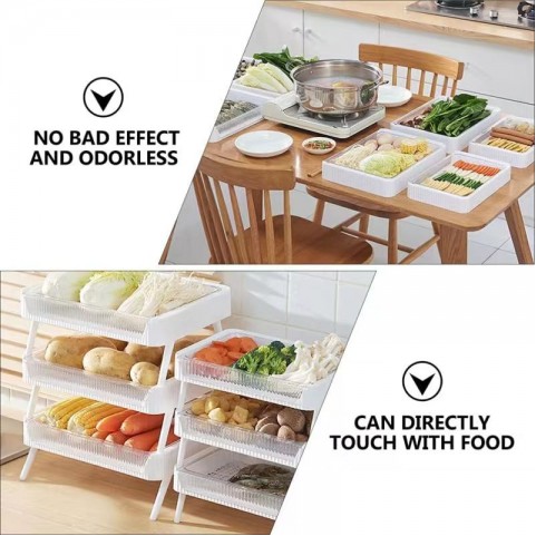 Kitchen Multi Layer Shelf(3 pack)