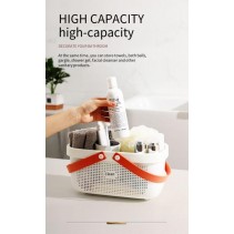 Letter Graphic Bathroom Storage Basket