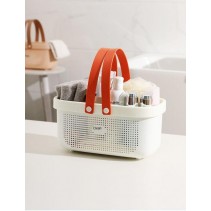 Letter Graphic Bathroom Storage Basket