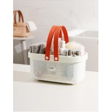 Letter Graphic Bathroom Storage Basket